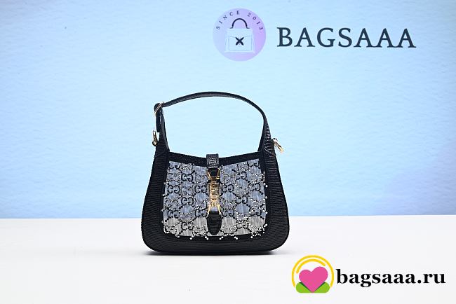 Bagsaaa Gucci Jackie 1971 Black 19cm - 1