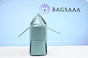 Bagsaaa Bottega Veneta Mini Arco Tote Bag in Intreccio Leather - 25x16x8cm - 2
