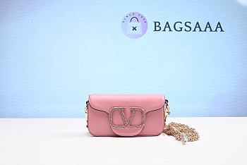 Bagsaaa Valentino Garavani small Locò crystal-embellished shoulder bag 20cm