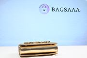 Bagsaaa Dolce and Gabbana Gold DG Girls Phone Bag 21cm - 3