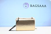 Bagsaaa Dolce and Gabbana Gold DG Girls Phone Bag 21cm - 2