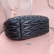 	 Bagsaaa Miumiu Wander matelassé nappa leather hobo bag 29x24x10cm - 5