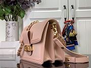 	 Bagsaaa Louis Vuitton Dauphine MM Epi Leather Pink - 25 x 17 x 10.5 cm - 3