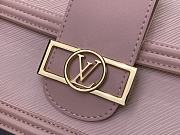 	 Bagsaaa Louis Vuitton Dauphine MM Epi Leather Pink - 25 x 17 x 10.5 cm - 5