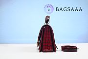 Bagsaaa Dolce & Gabbana Amore Shoulder Bag In Crocodile Leather Red – 27x8x18cm - 5