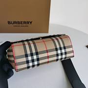 Bagsaaa BURBERRY Wo Hackberry Vintage Check Crossbody Bag Beige - 18 x 8 x 12cm - 6