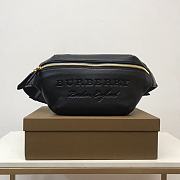 Bagsaa Burberry Wasit Bag in black Leather - 31 x 7.5 x 16cm - 1