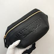 Bagsaa Burberry Wasit Bag in black Leather - 31 x 7.5 x 16cm - 6
