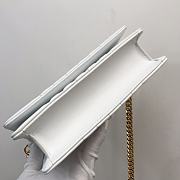 	 Bagsaaa Burberry Lola Shoulder White Bag - 20 x 5 x 12cm - 2