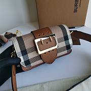 	 Bagsaaa Burberry House Check Bridle shoulder bag brown - 19×13.5×5ccm - 2