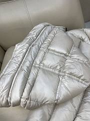 Bagsaaa Moncler Long Down White Jacket - 3