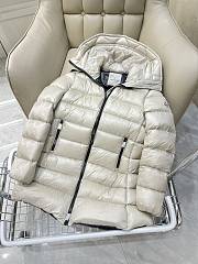 Bagsaaa Moncler Long Down White Jacket - 5