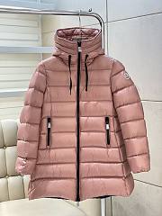 	 Bagsaaa Moncler Long Down Pink Jacket - 1