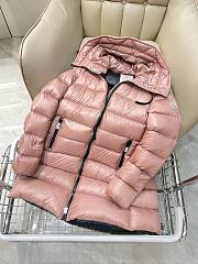 	 Bagsaaa Moncler Long Down Pink Jacket - 5