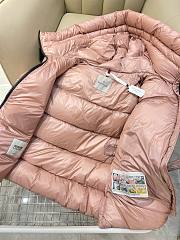 	 Bagsaaa Moncler Short Down Pink Jacket - 3