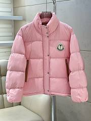 	 Bagsaaa Moncler Short Down Light Pink Jacket - 1