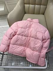 	 Bagsaaa Moncler Short Down Light Pink Jacket - 3