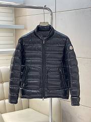 Bagsaaa Moncler Short Down All Black Jacket 02 - 1