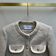 Bagsaaa Celine Jacket In Beige Wool - 4