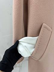Bagsaaa Max Mara Pink Wool Long Coat - 4