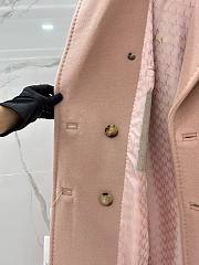 Bagsaaa Max Mara Pink Wool Long Coat - 3