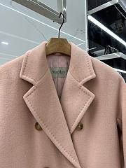Bagsaaa Max Mara Pink Wool Long Coat - 2