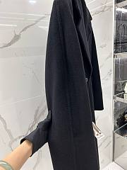 Bagsaaa Max Mara Black Wool Long Coat - 4