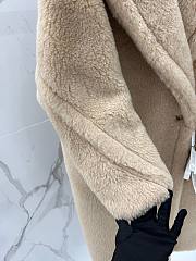 Bagsaaa Max Mara Shearling Long Coat Brown - 5