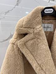 Bagsaaa Max Mara Shearling Long Coat Brown - 6