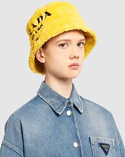 Bagsaaa Prada Terrycloth bucket hat yellow - 3