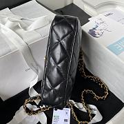 Bagsaaa Chanel 19 Flap Bag 23k Black - 13.5*20.5*5cm - 6