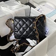 Bagsaaa Chanel 19 Flap Bag 23k Black - 13.5*20.5*5cm - 5