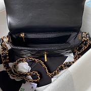 Bagsaaa Chanel 19 Flap Bag 23k Black - 13.5*20.5*5cm - 3