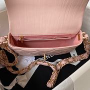 Bagsaaa Chanel 19 Flap Bag 23k Pink - 13.5*20.5*5cm - 5