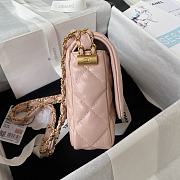 Bagsaaa Chanel 19 Flap Bag 23k Pink - 13.5*20.5*5cm - 3