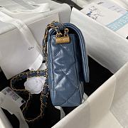 Bagsaaa Chanel 19 Flap Bag 23k Blue - 13.5*20.5*5cm - 6