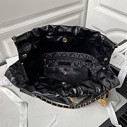 Bagsaaa Chanel 22 Bag Black Gold Hardware - 30×45×8cm - 6