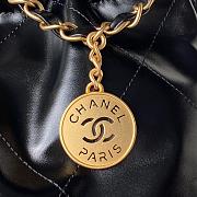 Bagsaaa Chanel 22 Bag Black Gold Hardware - 30×45×8cm - 3