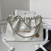 	 Bagsaaa Chanel 22 Bag White Gold Hardware - 30×45×8cm - 1