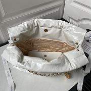 	 Bagsaaa Chanel 22 Bag White Gold Hardware - 30×45×8cm - 2
