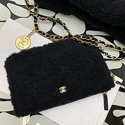 Bagsaaa Chanel 22 Bag Black Gold Hardware - 30×30x8cm (37cm) - 6