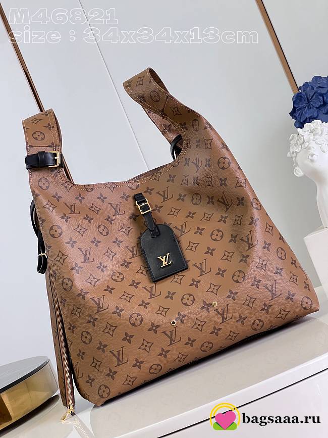 	 Bagsaaa Louis Vuitton Atlantis Light Brown - 34 x 34 x 13cm - 1