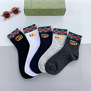 Bagsaaa Set Gucci Socks 5 colors - 4