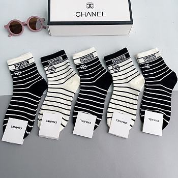 	 Bagsaaa Set Chanel Socks 