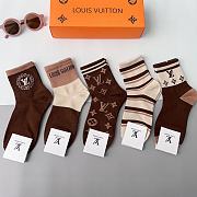 Bagsaaa Set Louis Vuitton Socks 5 colors - 6