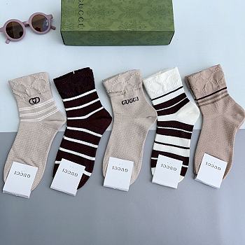 Bagsaaa Set Gucci Socks 5 Styles