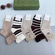 Bagsaaa Set Gucci Socks 5 Styles - 5