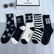 Bagsaaa Set Chanel Socks 5 Styles - 1