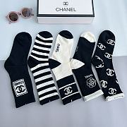 Bagsaaa Set Chanel Socks 5 Styles - 5