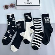 Bagsaaa Set Chanel Socks 5 Styles - 3